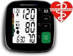 Medisana BU 546 Connect Bovenarm Bloeddrukmeter -Winkel Voor Thuisgezondheidsmeetapparatuur 1200x930
