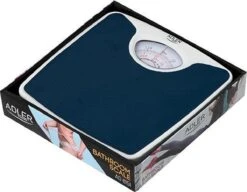 Adler - Analoge Weegschaal - Blauw - Tot 130 Kg -Winkel Voor Thuisgezondheidsmeetapparatuur 1200x932