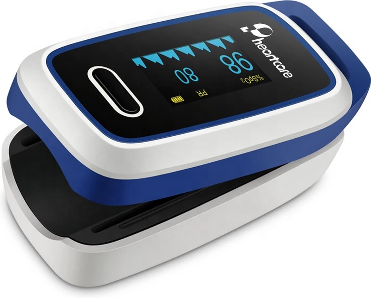 Pheartcare Saturatiemeter Zuurstofmeter Met Inspectie Certificaat En Medische Kwalificatie - Blauw 11 Pheartcare Saturatiemeter Zuurstofmeter Met Inspectie Certificaat En Medische Kwalificatie - Blauw - Afbeelding 9