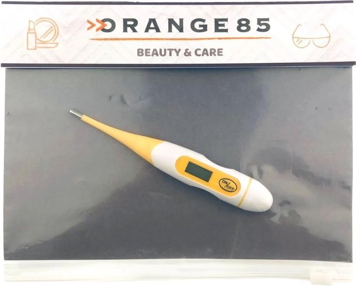 Orange85 Digitale - Thermometer - Lichaam - Buigzaam - Digitaal - LCD Scherm - Lichaamstemperatuur - Koorts - Ziekte 7 Orange85 Digitale - Thermometer - Lichaam - Buigzaam - Digitaal - LCD Scherm - Lichaamstemperatuur - Koorts - Ziekte - Afbeelding 5