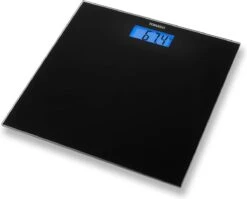 Tomado TBS0301B - Personenweegschaal - Weegt Tot 180 KG - Digitaal - 2 AAA Batterijen Meegeleverd - Zwart