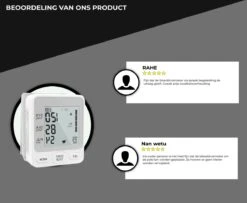 Qualitech Bloeddrukmeter - Hartslagmeter - Bloeddrukmeter Pols - Blood Pressure Monitor - Spraak - Accu - Geheugen -Winkel Voor Thuisgezondheidsmeetapparatuur 1200x988 1