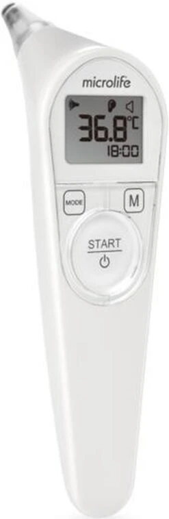 Microlife IR 210 - Infrarood Oorthermometer - Multifunctioneel 3-in-1 -Winkel Voor Thuisgezondheidsmeetapparatuur 391x1200