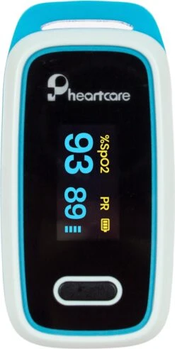 Pheartcare Saturatiemeter Zuurstofmeter Met Inspectie Certificaat En Medische Kwalificatie - Cyaan -Winkel Voor Thuisgezondheidsmeetapparatuur 603x1200