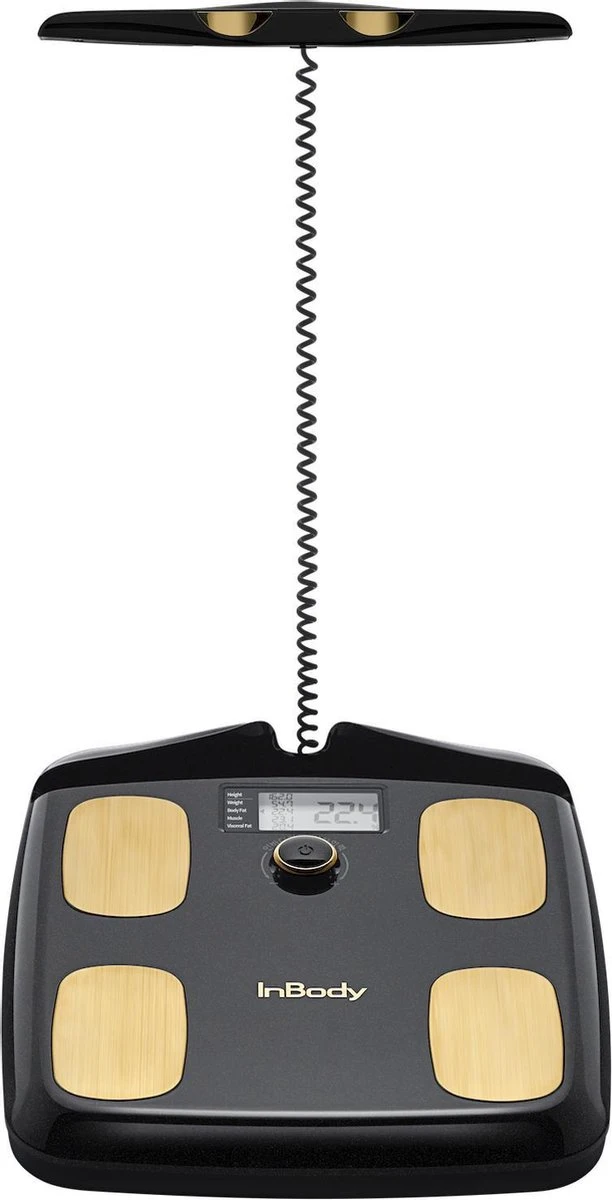 InBody Dial H20N - Smart Weegschaal Met Vet/spier Meting - Lichaamsanalyse - Bluetooth & App (Midnight Black) 8 InBody Dial H20N - Smart Weegschaal Met Vet/spier Meting - Lichaamsanalyse - Bluetooth & App (Midnight Black) - Afbeelding 6