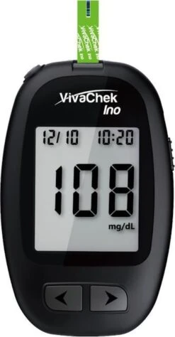 VivaChek Ino Glucosemeter Startpakket (inclusief 100 Lancetten, 50 Teststrips En Een Prikpen)