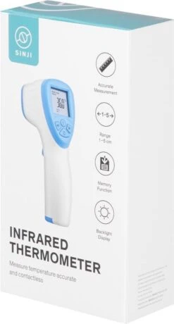 Sinji Infrarood Thermometer – Contactloos - LCD Display - Laser – Voorhoofd - Koorts 12 Sinji Infrarood Thermometer – Contactloos - LCD Display - Laser – Voorhoofd - Koorts -Winkel Voor Thuisgezondheidsmeetapparatuur 644x1200 1