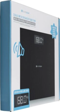 Silvergear® Sprekende Weegschaal - Pratende Personenweegschaal Met Spraak Functie - Voor Slechtzienden, Blinden En Ouderen - Luidspreker Spreekt Gewicht Uit - LCD Scherm - Zwart -Winkel Voor Thuisgezondheidsmeetapparatuur 648x1200