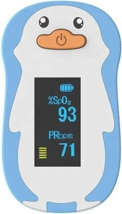 UltraMed Professionele Saturatiemeter Voor Kinderen - Waarschuwingsfunctie - Vinger Zuurstofmeter - Inclusief Batterijen (blauw) -Winkel Voor Thuisgezondheidsmeetapparatuur 688x1200