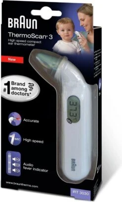 Braun ThermoScan 3 - Lichaamsthermometer 9 Braun ThermoScan 3 - Lichaamsthermometer -Winkel Voor Thuisgezondheidsmeetapparatuur 725x1200