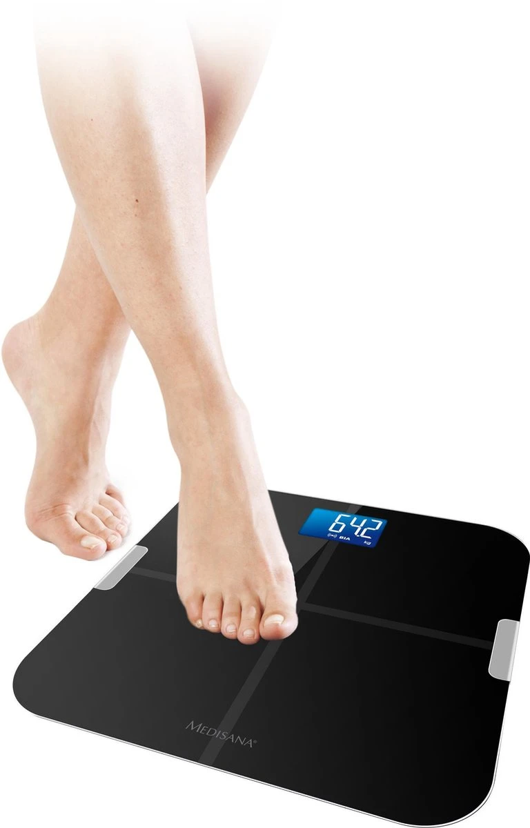 Medisana BS 440 Connect - Lichaamsanalyseweegschaal - Zwart 10 Medisana BS 440 Connect - Lichaamsanalyseweegschaal - Zwart - Afbeelding 8