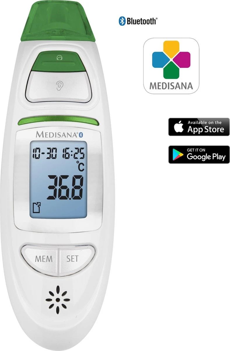 Medisana TM 750 Connect - Lichaamsthermometer - Infrarood 4 Medisana TM 750 Connect - Lichaamsthermometer - Infrarood - Afbeelding 2