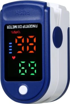 Saturatiemeter - Zuurstofmeter - Oximeter Met Hartslagmeter - Inclusief Draagkoord - Roterende Scherm - Best Geteste Co2 Meter -Winkel Voor Thuisgezondheidsmeetapparatuur 808x1200 1