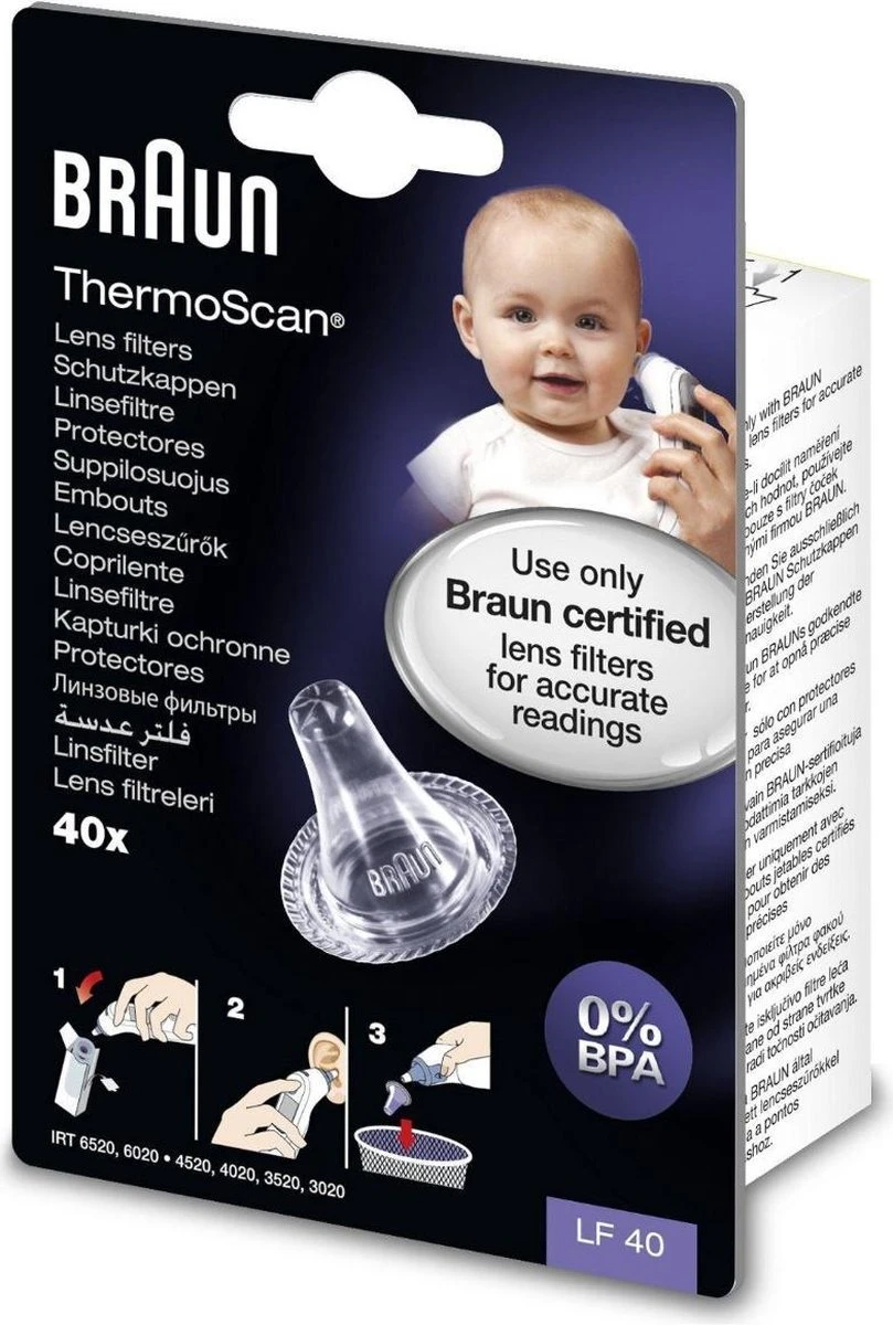 Braun ThermoScan 3 - Lichaamsthermometer 4 Braun ThermoScan 3 - Lichaamsthermometer - Afbeelding 2
