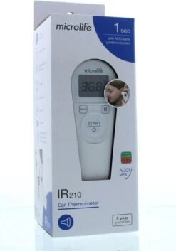 Microlife IR 210 - Infrarood Oorthermometer - Multifunctioneel 3-in-1 -Winkel Voor Thuisgezondheidsmeetapparatuur 840x1200 1