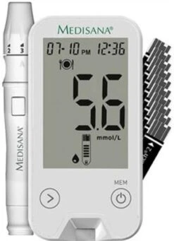 Medisana Meditouch2 Startpakket - Mmol/L (versie Voor Nederland) - Bloedsuikermeter -Winkel Voor Thuisgezondheidsmeetapparatuur 869x1200
