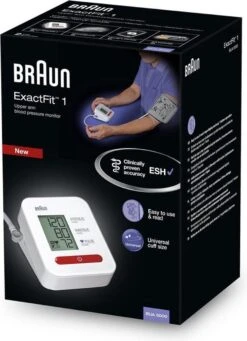 Braun ExactFit 1 - BUA5000 - Bovenarm Bloeddrukmeter -Winkel Voor Thuisgezondheidsmeetapparatuur 870x1200