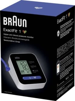 Braun ExactFit 1 - BUA5000 - Bovenarm Bloeddrukmeter -Winkel Voor Thuisgezondheidsmeetapparatuur 892x1200