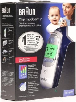 Braun 6520B ThermoScan 7 - Oor Thermometer - Wit