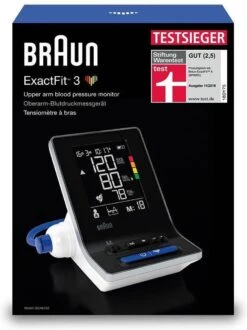 Braun ExactFit™ 3 BUA6150WE - Bovenarmbloed Drukmeter -Winkel Voor Thuisgezondheidsmeetapparatuur 898x1200