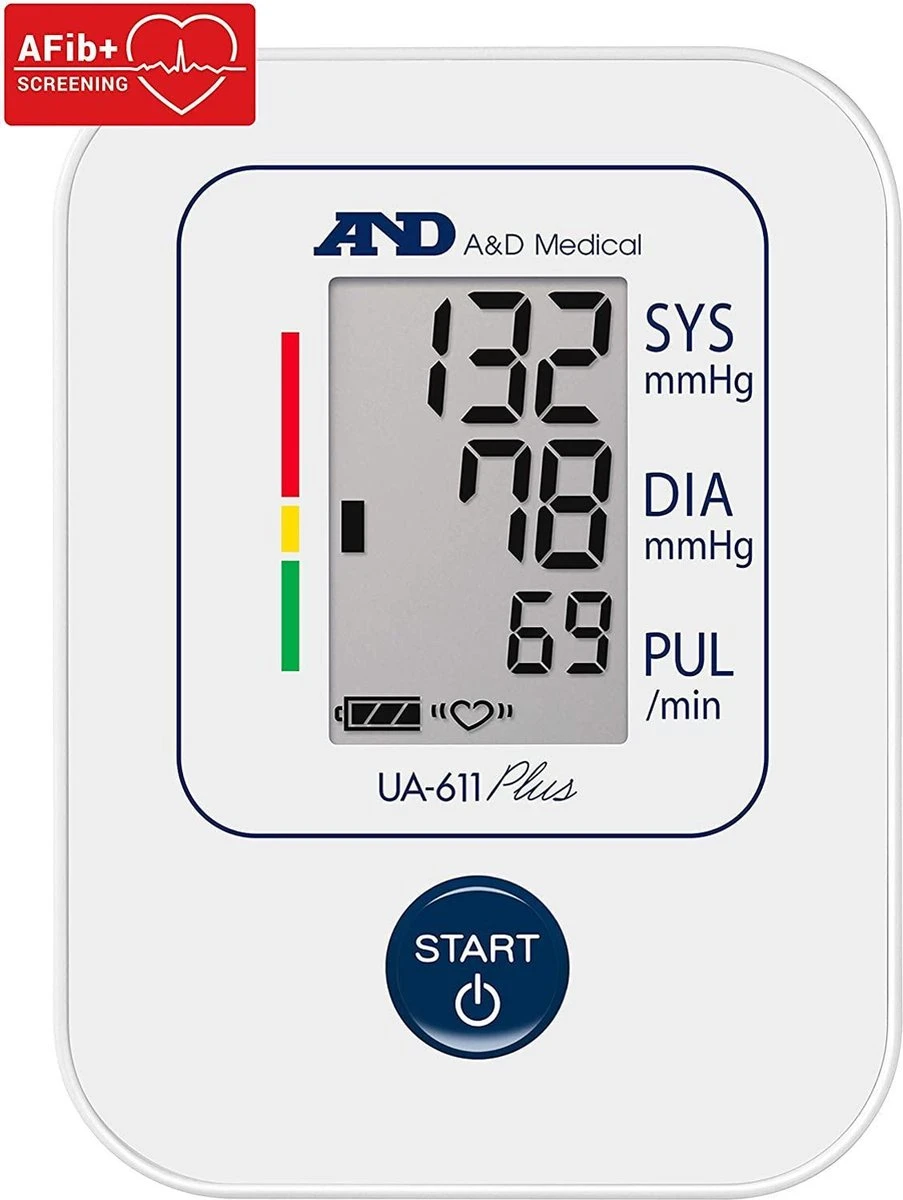 A&D Medical UA-611Plus - Bloeddrukmeter - Bovenarm 3 A&D Medical UA-611Plus - Bloeddrukmeter - Bovenarm
