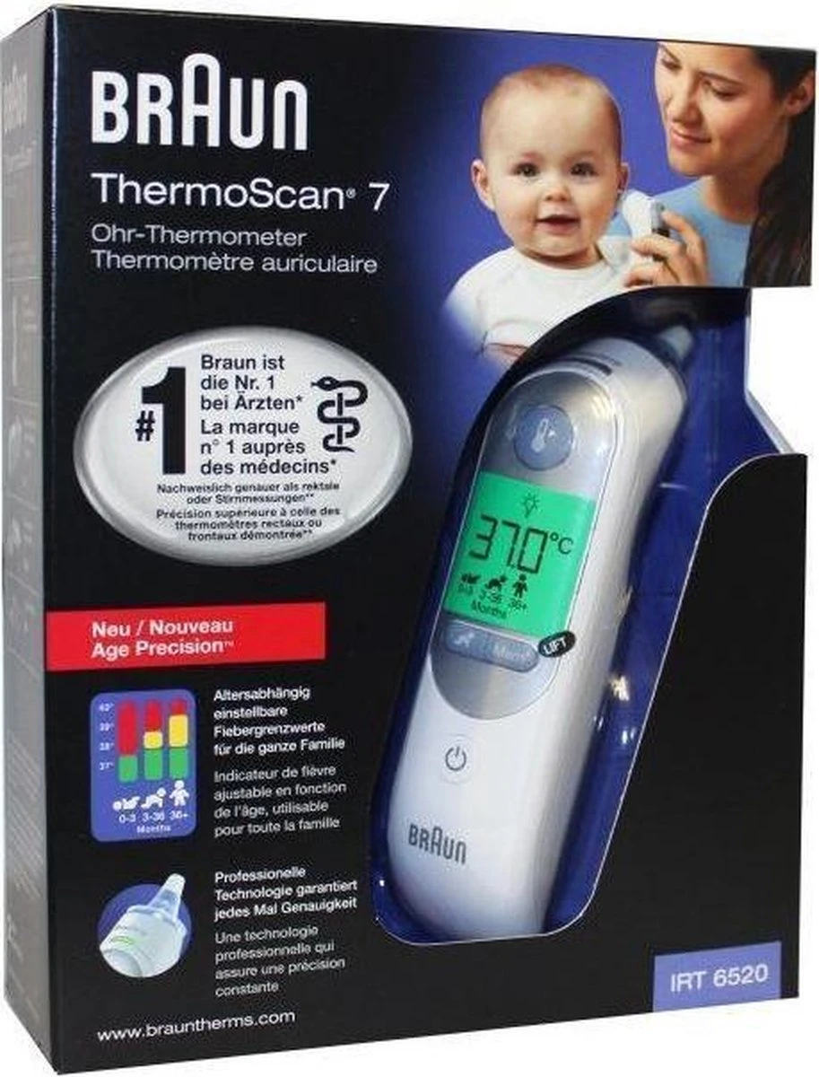 Braun IRT 6520 - Oorthermometer 8 Braun IRT 6520 - Oorthermometer - Afbeelding 6