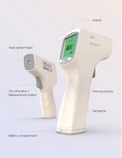 HYLOGY Thermometer Voor Volwassenen Digitaal - Infrarood Koortsthermometer Contactloze - Thermometer Lichaam Kinderen - Voorhoofd Thermometer Baby Met Lcd Display 12 HYLOGY Thermometer Voor Volwassenen Digitaal - Infrarood Koortsthermometer Contactloze - Thermometer Lichaam Kinderen - Voorhoofd Thermometer Baby Met Lcd Display -Winkel Voor Thuisgezondheidsmeetapparatuur 923x1200 2