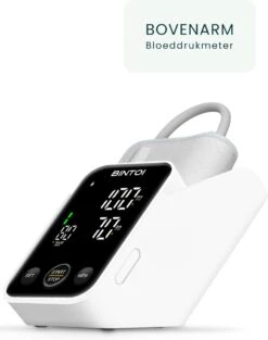 Bintoi® BX400 - Bloeddrukmeter Bovenarm - Hartslagmeter - Incl. Batterijen - 2 Gebruikers