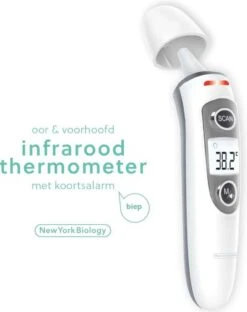 New York Biology - Infrarood Oor En Voorhoofdthermometer Lichaam Voor Baby- Kinderen & Volwassenen-digitale Koortsthermometer-incl. Batterijen +NL Handleiding -Winkel Voor Thuisgezondheidsmeetapparatuur 950x1200 1