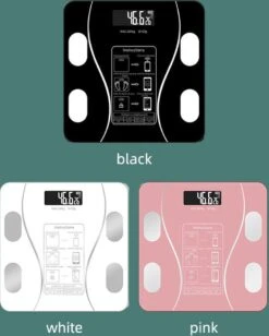 Merkloos Digitale Smart Weegschaal - Personenweegschaal - Met Lichaamsanalyse - USB Oplaadbaar - Met App - Roze 21 Merkloos Digitale Smart Weegschaal - Personenweegschaal - Met Lichaamsanalyse - USB Oplaadbaar - Met App - Roze -Winkel Voor Thuisgezondheidsmeetapparatuur 962x1200