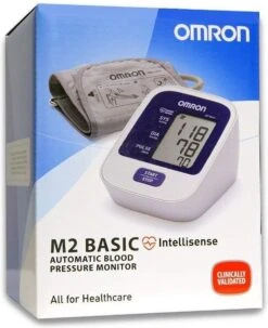 OMRON M2 Basic Bovenarm Bloeddrukmeter -Winkel Voor Thuisgezondheidsmeetapparatuur 979x1200