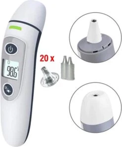 G Master Professionele Digitale Infrarood Oor- / Voorhoofd Thermometer Incl. Batterijen, Nederlandse Handleiding En 20 X Beschermkapjes 19 G Master Professionele Digitale Infrarood Oor- / Voorhoofd Thermometer Incl. Batterijen, Nederlandse Handleiding En 20 X Beschermkapjes -Winkel Voor Thuisgezondheidsmeetapparatuur 996x1200 3